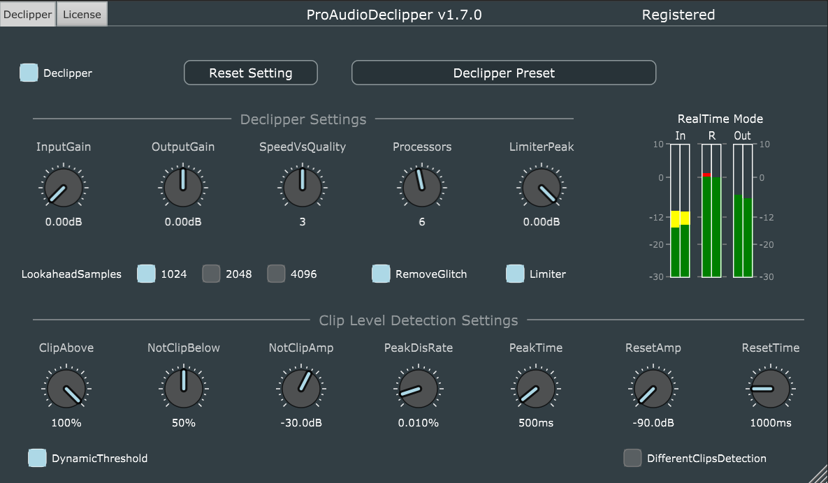 ProAudioDeclipper - Audio Declipper Plugin